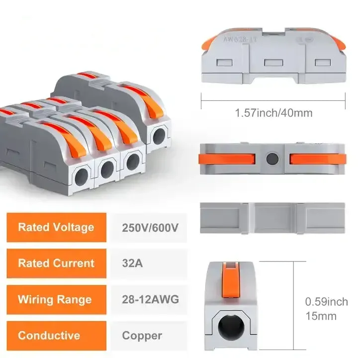 🔥💥Quick Connector🎉🚀Buy 1 Pack + Get 2 Packs Free (1 Pack 12 pcs 3 packs, 36 pcs in total)👉 32 sales