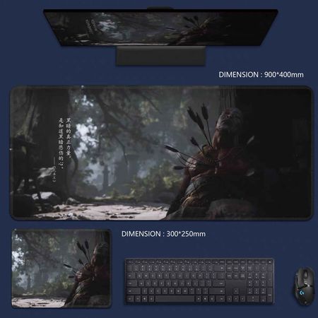 Wounded - Black Myth: Wukong Mouse Pad