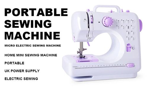Small portable sewing machine