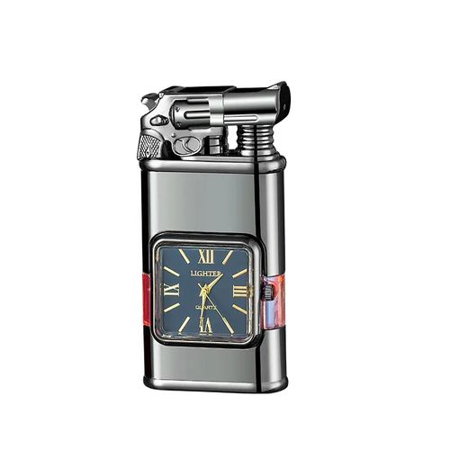 Windproof Lighter Vintage Watch Bezel Jet flame Torch 361 sales