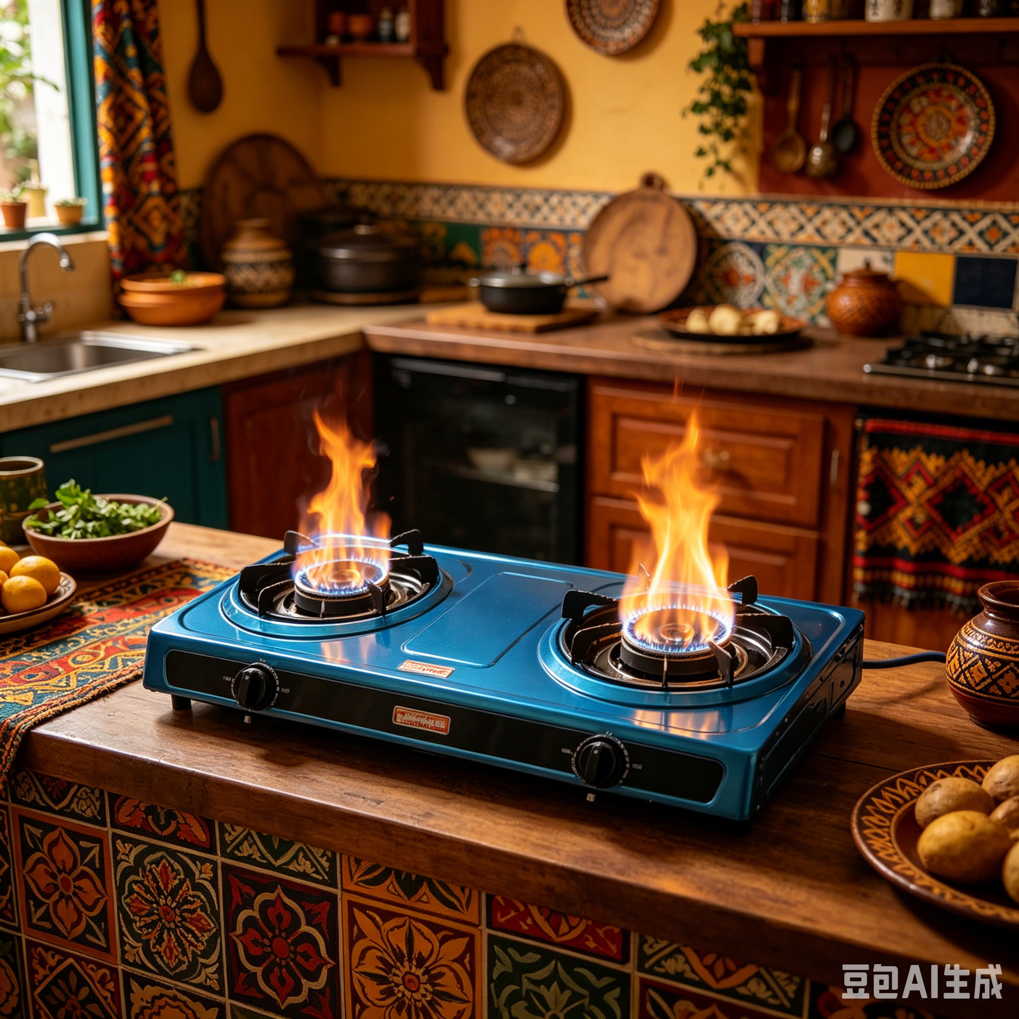135 Infrared Double Burner: Cook Faster, Save Gas, Built to Last!