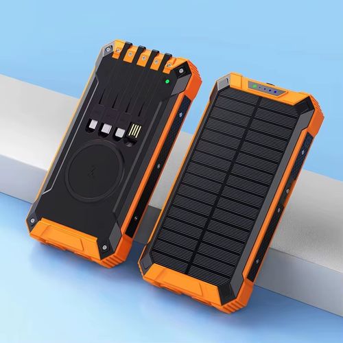 Bestselling Waterproof Solar Power Bank 20000mAh Outdoor Camping Lamp Portable Charger