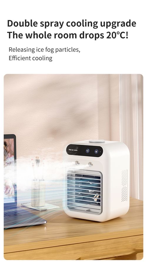 🔥 Silent Water-Cooled Chiller Fan 🧊 Portable Desktop Air Cooler