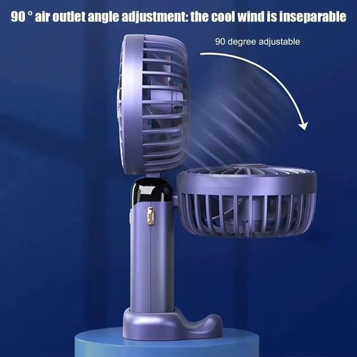 Foldable handheld fan
