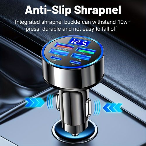 6-in-1 Car Fast Charger