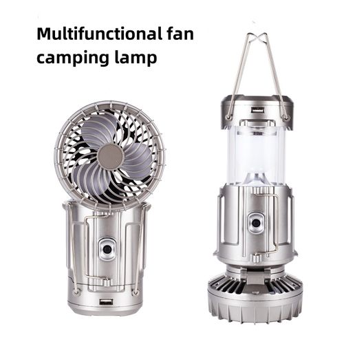 🔥Last Day 49% Solar Camping Lamp With Fan