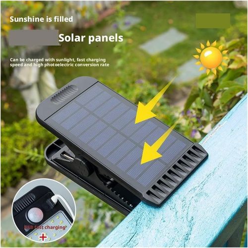 50% OFF Last 2 Days Solar Dual Charge Motion Sensor Wall Light Clip On Anywhere COD