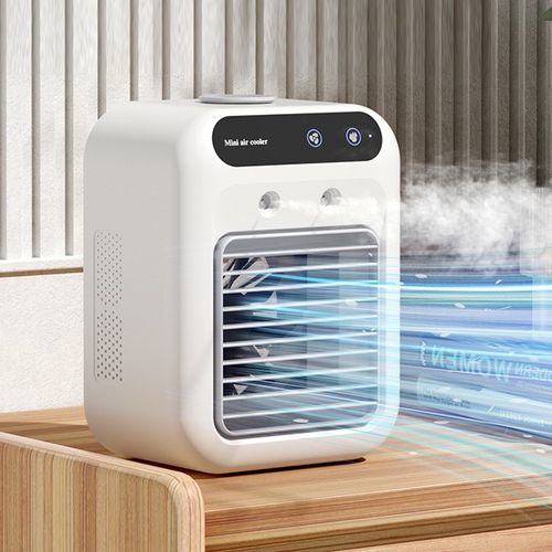 🔥 Silent Water-Cooled Chiller Fan 🧊 Portable Desktop Air Cooler