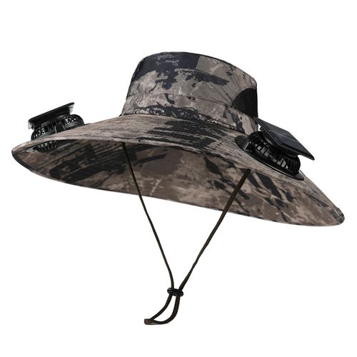 Solar Powered Fan Hat