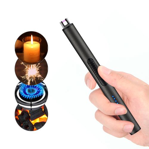 🔥Windproof USB Rechargeable Electric Arc Lighter Flameless Igniter
