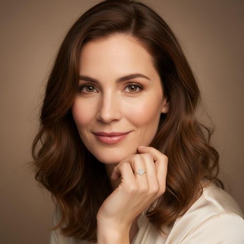 1.3 ct D color VVS1 clarity synthetic moissanite ring, 925 sterling silver