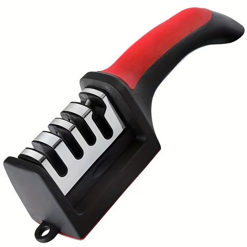 Professional 4-Stage Knife Sharpener - Restore Blades in Seconds