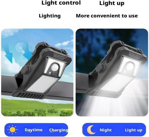 50% OFF Last 2 Days Solar Dual Charge Motion Sensor Wall Light Clip On Anywhere COD