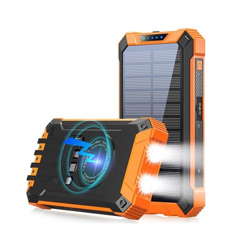 Bestselling Waterproof Solar Power Bank 20000mAh Outdoor Camping Lamp Portable Charger