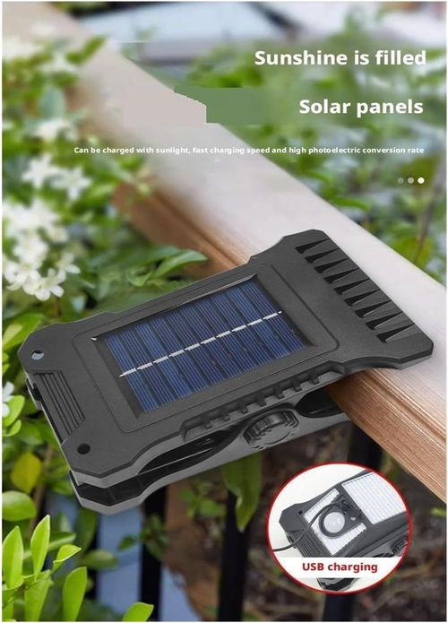 50% OFF Last 2 Days Solar Dual Charge Motion Sensor Wall Light Clip On Anywhere COD
