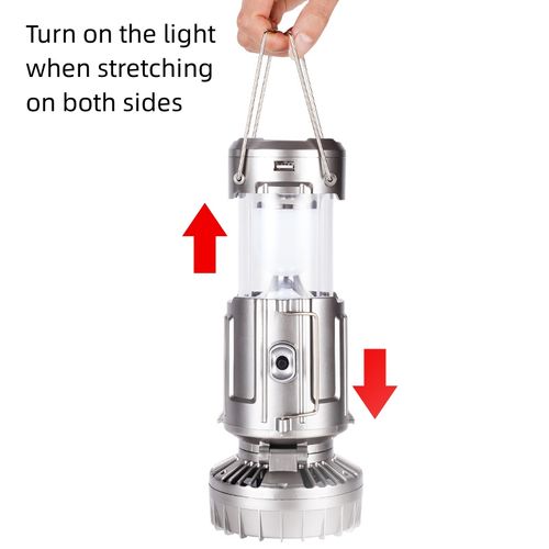 🔥Last Day 49% Solar Camping Lamp With Fan