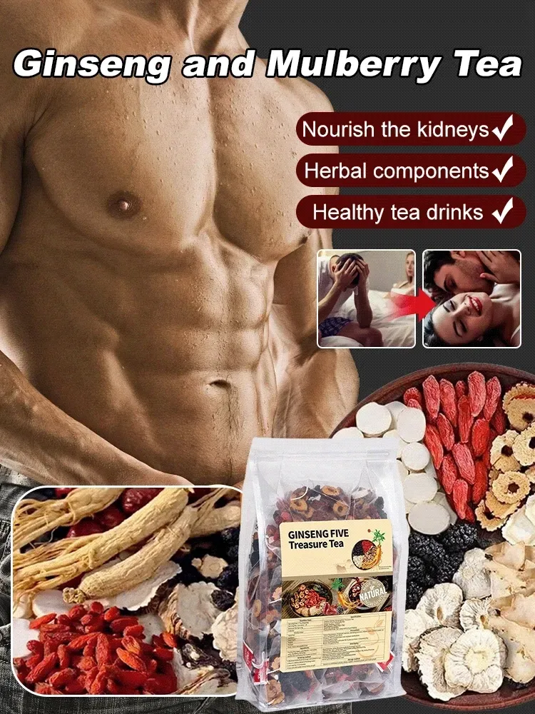 🔥Buy one get one free!!! Thicker! Bigger! Longer lasting! Male enhancement: Ginseng Six Treasures Tea
