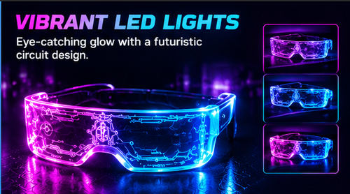 Light-up glasses