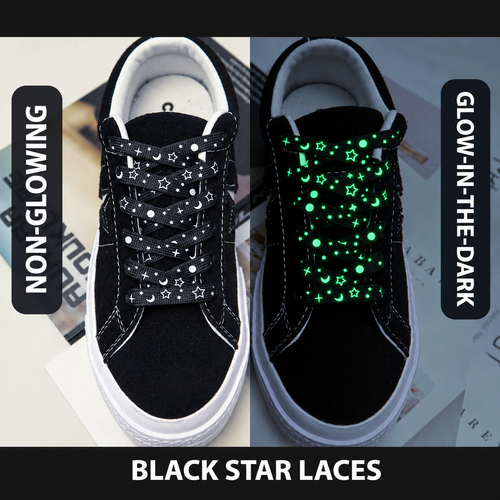 Fluorescent shoelaces