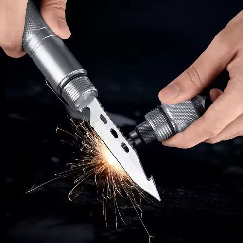 Multi-Purpose Camping Survival Shovel With Camouflage Bag