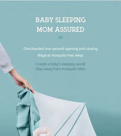 Baby Mosquito Net Cover Foldable Bed