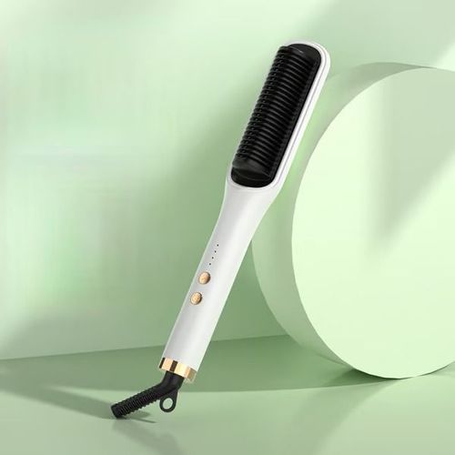 2025 Pro Steam Straightener Brush-Ultimate Hair Hydration and 3X Faster Straightening