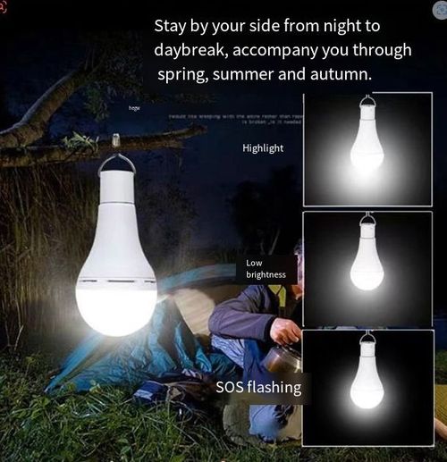 Hanging Solar Light IP68 Waterproof USB Charged