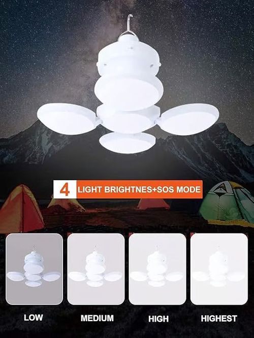 🔥2 in 1 Folding Solar Lamp