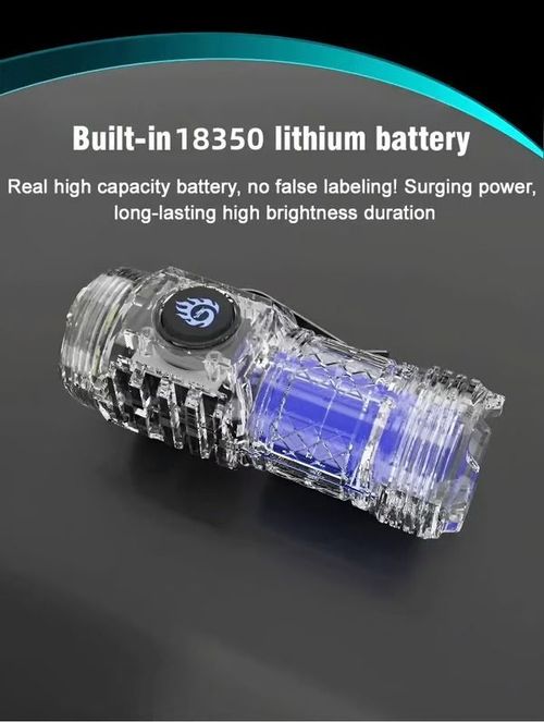 🔥 Three-eyed Monster Mini Flash Super Power Flashlight