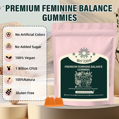 ✨ Feel Fresh & Confident Daily! Premium Feminine Balance Gummies 🌺