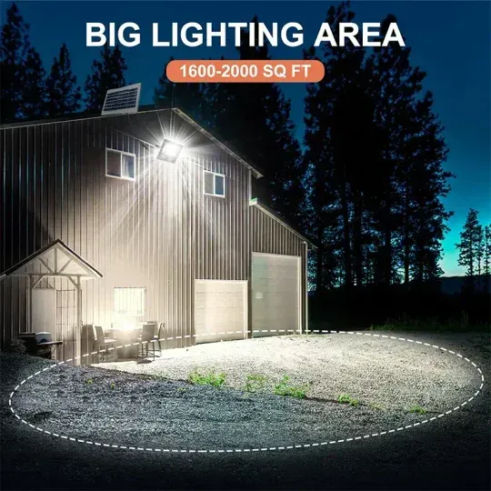 End Power Cuts Now! 100W Solar Light - Pay $0 on Electricity Bills