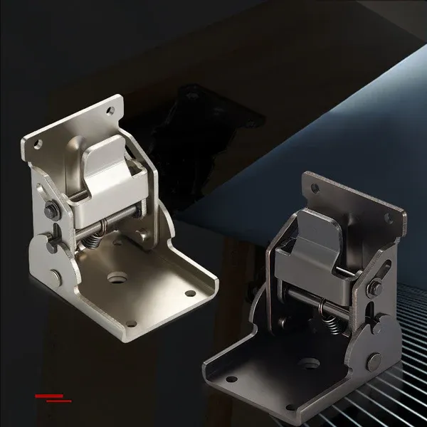 🔥90 Degrees Self-locking Folding Hinge Anti-corrosion Invisible Connector🔥