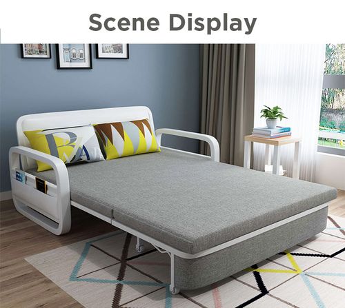 💕Two-in-one multifunctional folding sofa bed