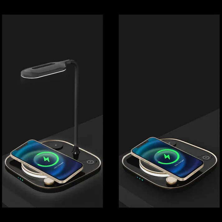 ⏳Time-limited Special⏰3-in-1 Magnetic Wireless Charging Desk Lamp