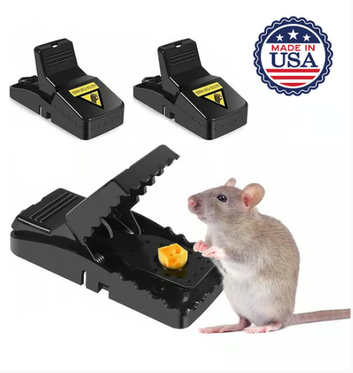 ✨ NEW Quick Effective Sanitary Safe Mouse Trap Catcher🔥（Four packs）🎁