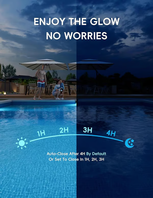 🌟 GAME® New Series — Poolside Solar Light for Swimming Pool ✨