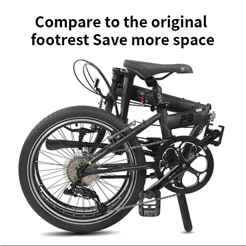 Bicycle Folding Pedal Mountain Bike Universal Aluminum Alloy Bearing Non-Slip Pedal