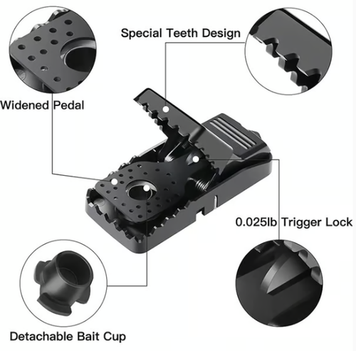 ✨ NEW Quick Effective Sanitary Safe Mouse Trap Catcher🔥（Four packs）🎁