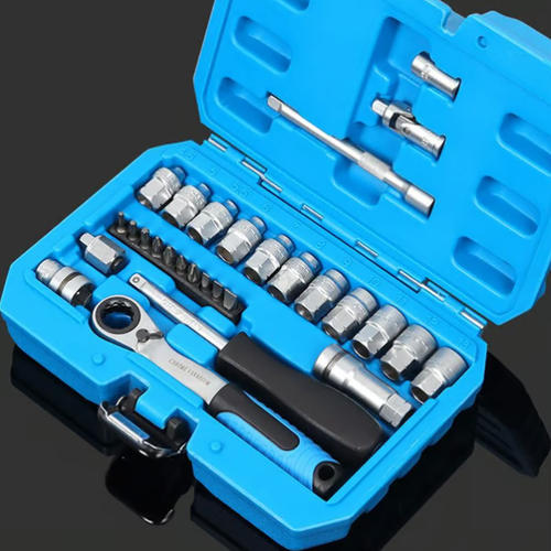 🧰29pcs Core Ratchet Socket Wrench Kit
