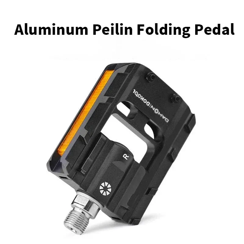 Bicycle Folding Pedal Mountain Bike Universal Aluminum Alloy Bearing Non-Slip Pedal