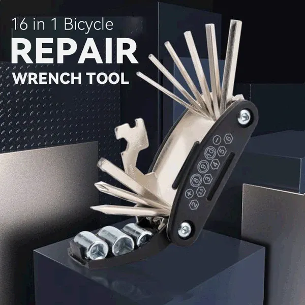 🔥16 in 1 key tool for bicycle repairs🔥