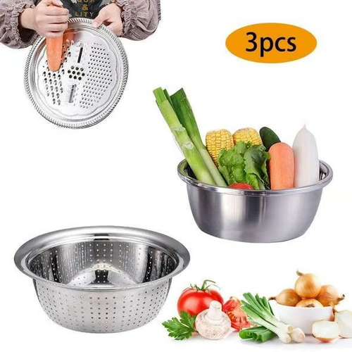 🔥Multifunctional stainless steel basin🔥