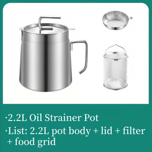 🔥2-in-1 Oil Strainer Pot🔥