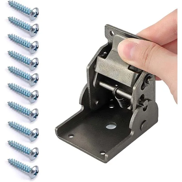 🔥90 Degrees Self-locking Folding Hinge Anti-corrosion Invisible Connector🔥