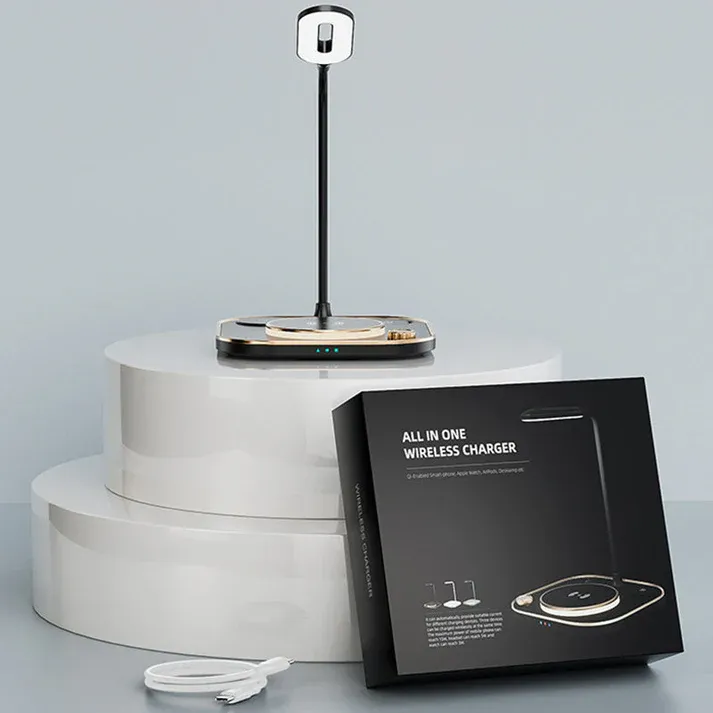 ⏳Time-limited Special⏰3-in-1 Magnetic Wireless Charging Desk Lamp