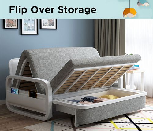 💕Two-in-one multifunctional folding sofa bed