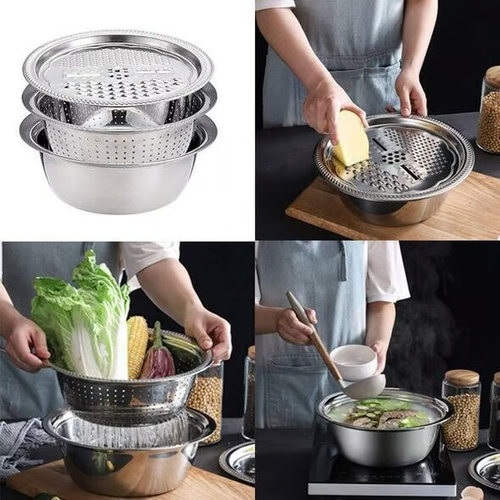 🔥Multifunctional stainless steel basin🔥