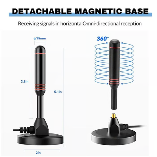 Hot Sale 49% OFF -🔥TV Antenna Digital HD Antena Indoor HDTV 1080P 4K Long Range