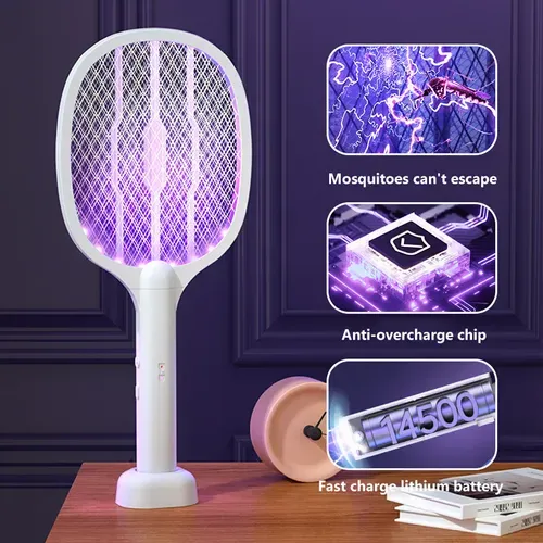 🔥2-in-1 Electric Swatter & Night Mosquito Killing Lamp🔥