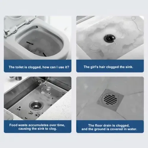 🔥2025 New products 🚽High-pressure toilet uncloggers